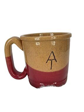 Stoneware Pottery Mug Large Handmade Fictilations Studio N.C. USA